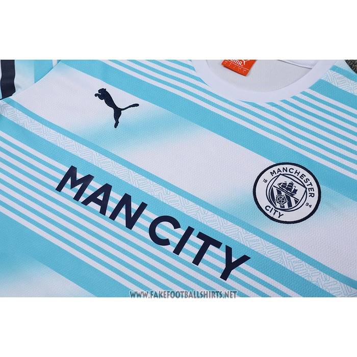 Tracksuit Manchester City Short Sleeve 2022 Blue - Shorts